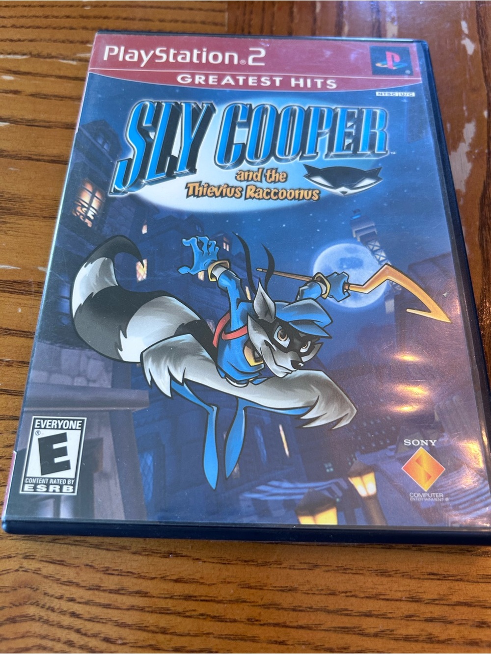 Sony PlayStation 2 PS2 Greatest Hits Sly Cooper and the Thievius Raccoonus Game
